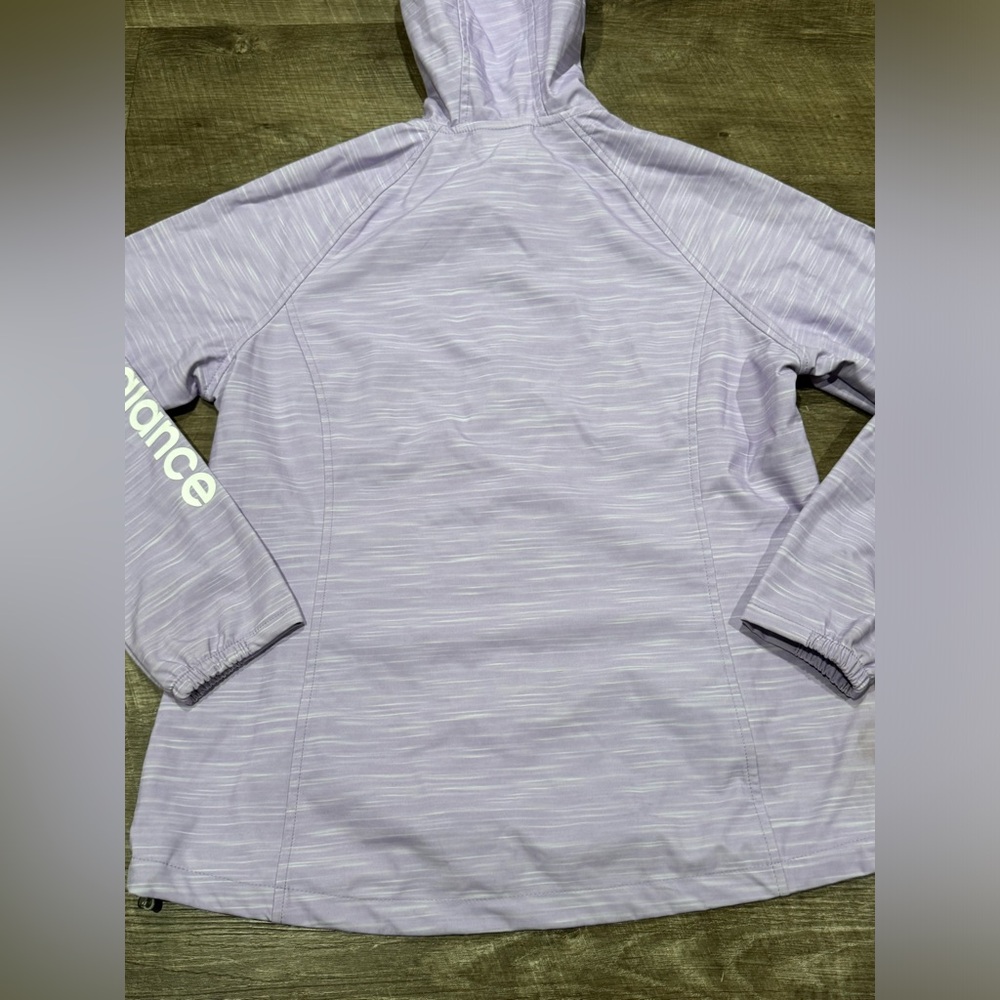 New balance women’s lavender all weather hooded jacket size large - Picture 8 of 8